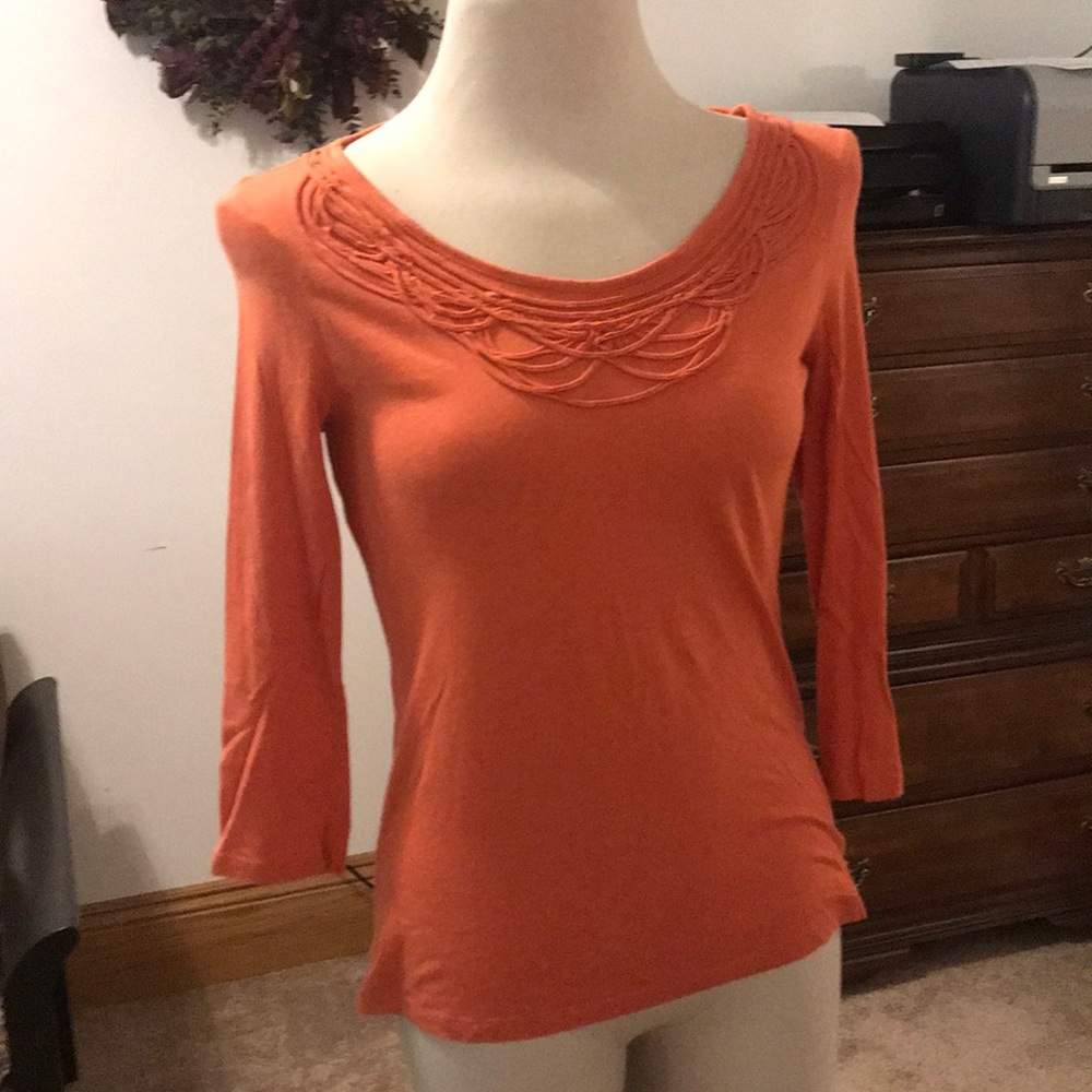 Talbots 3/4 sleeve top